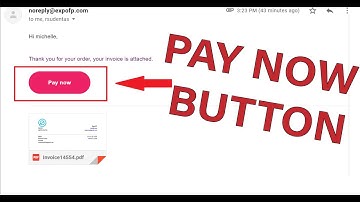 How to Insert a "Pay Now" button into an invoice email