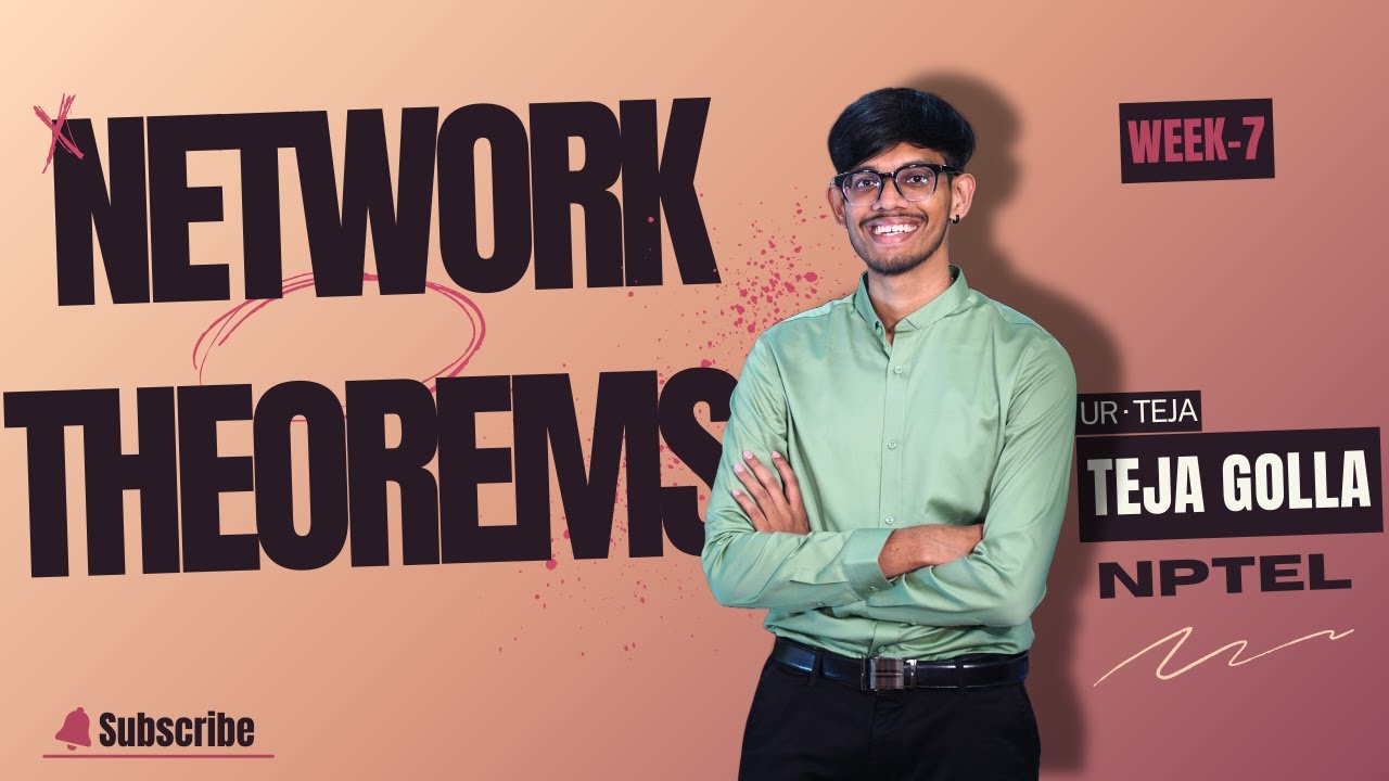Week 7 | Network Analysis | Problem Solving Session | NPTEL - YouTube