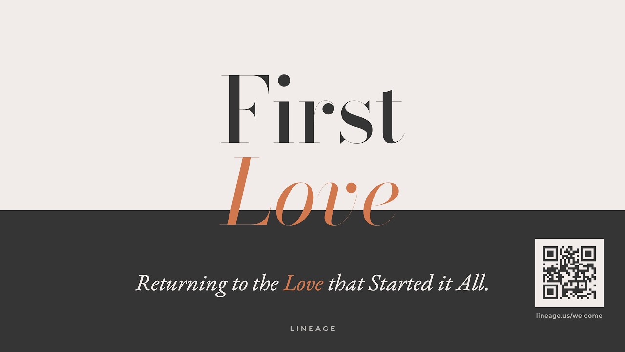 Sunday Service | First Love