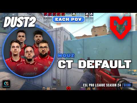 MOUZ CT Default vs Spirit - Dust2 - ESL Pro League Season 24