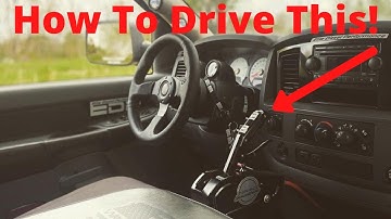 How To Drive A Full Manual Valve Body Cummins!