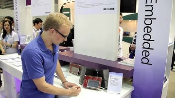 Windows Embedded @ COMPUTEX TAIPEI 2010 - TI demo