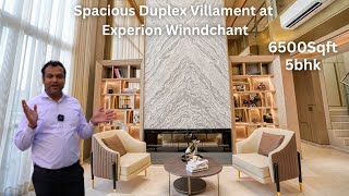 Duplex Villament at Experion Windchant Sector 112, Dwarka Experssway