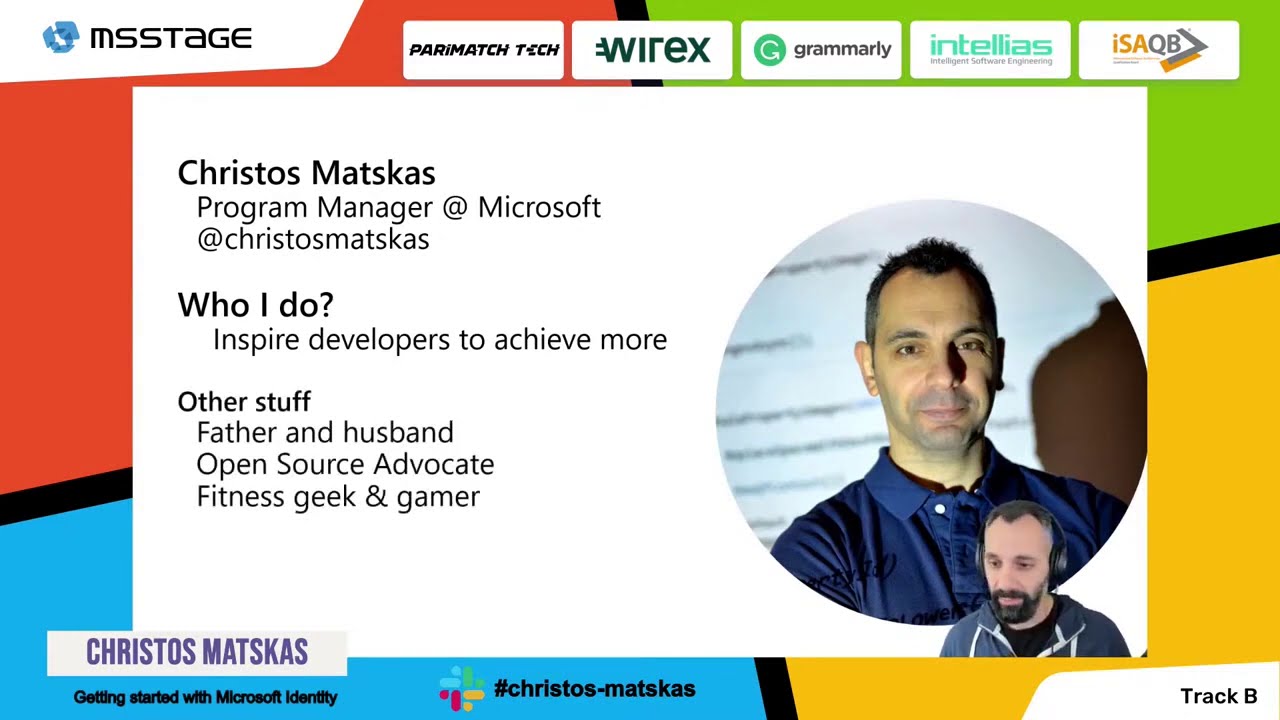 Christos Matskas | Getting started with Microsoft Identity