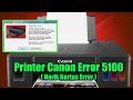 Printer Canon Error 5100 || Narik Sangkut, Narik kertas sendiri, Serta mengeluarkan Suara Keras