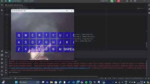 Hand Gesture Recognition Virtual Keyboard | Deep Learning - Computer Vision