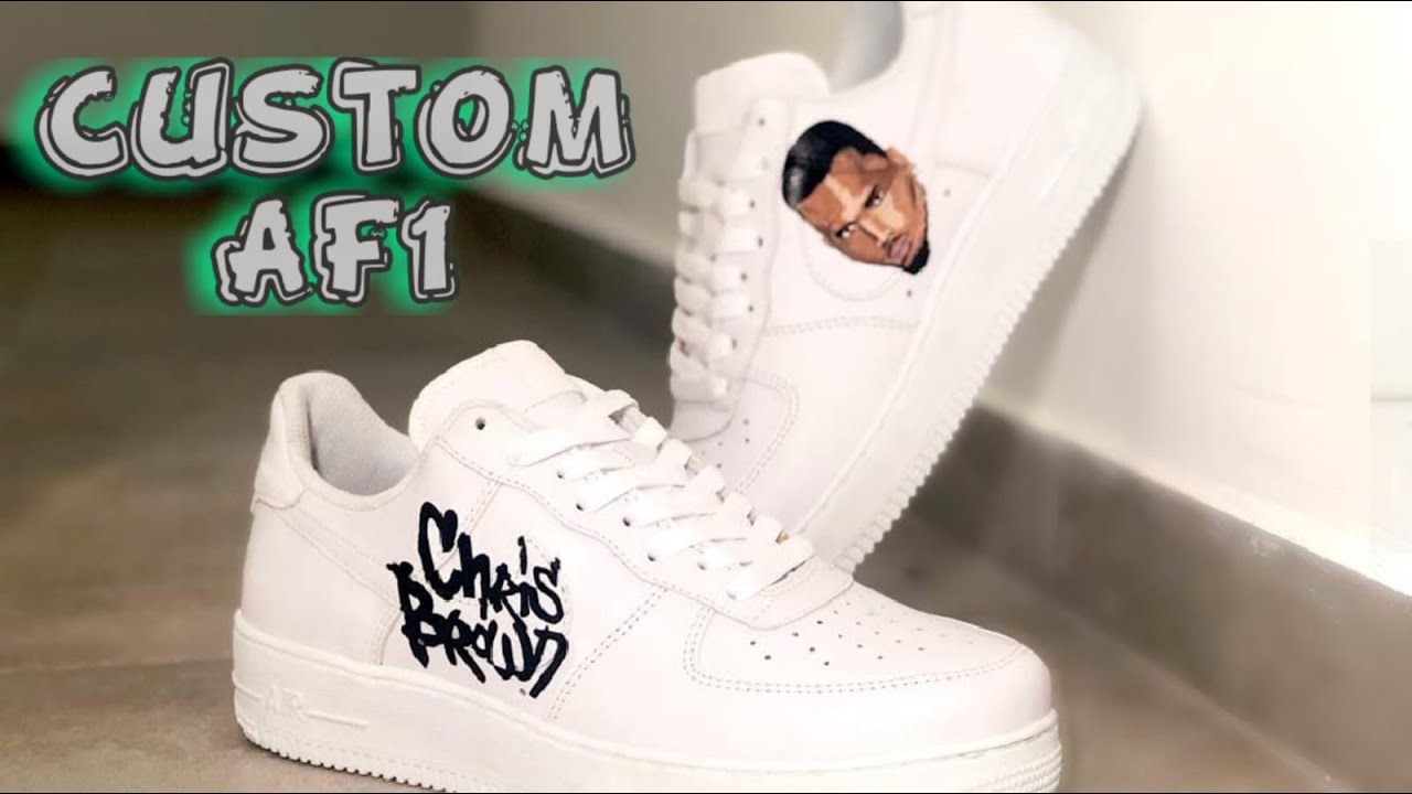 air force 1 chris brown