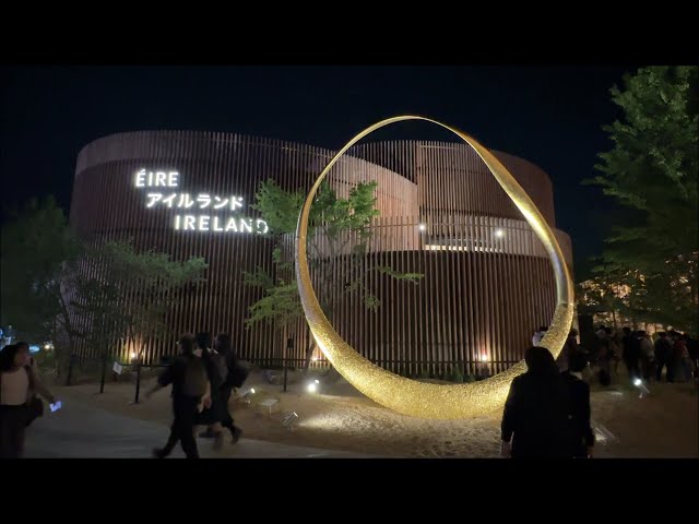 フランスとアイルランド 大阪関西万博25 Expo EXPO大阪・関西万博へ行ってきました。海外のパビリオンを観てき