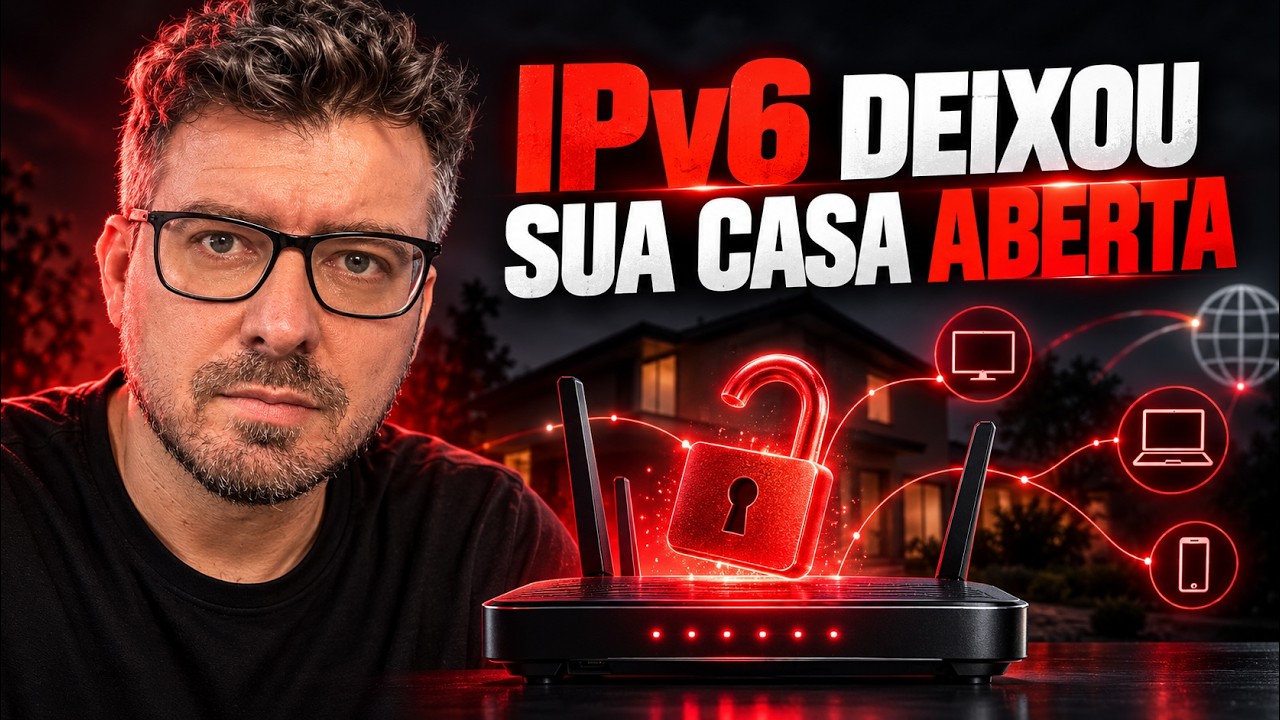 IPv6 Pode Deixar Sua Casa ABERTA Para Hackers (E a Culpa Não É do IPv6)