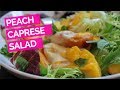 Grilled Peach Caprese Salad