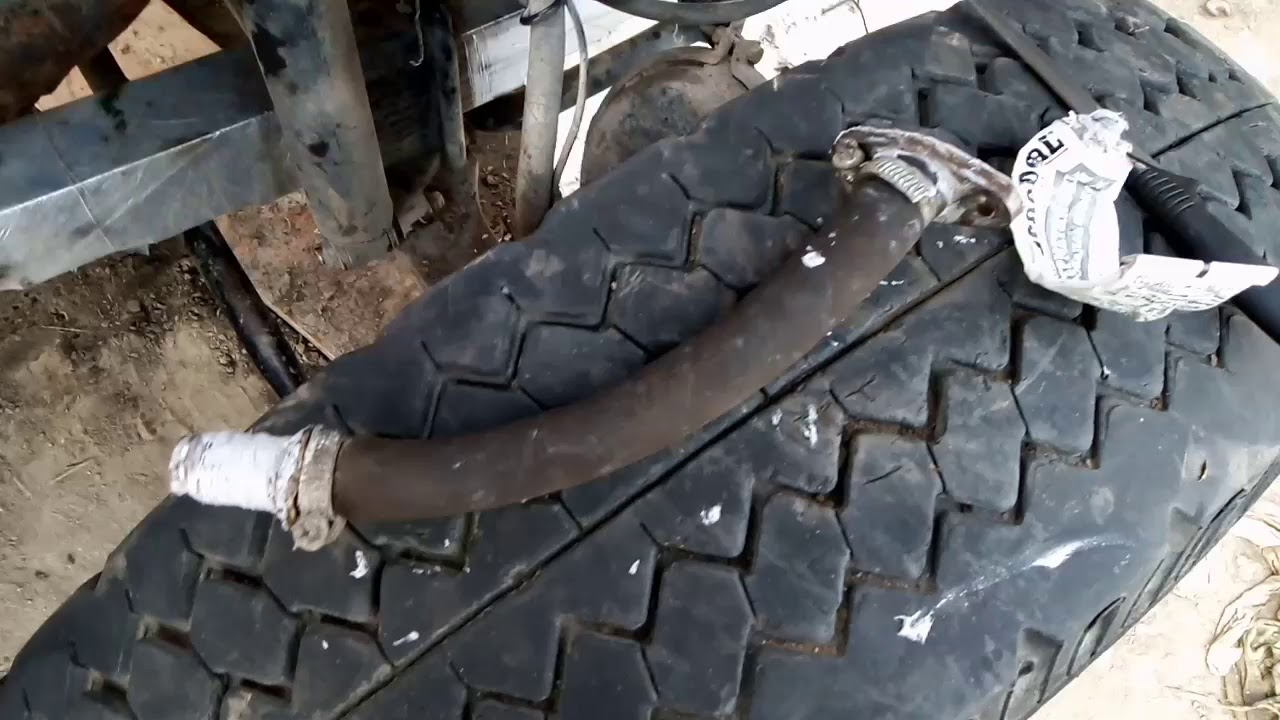 Слив с турбины