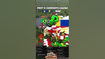 First 10 comments change Europe map (part 4) #geography #mapper #mapping #europe #map #ww1 #ww2