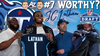 Titans Draft Reaction: Was JC Latham actually worth the 7th overall pick in the 2024 NFL Draft?
