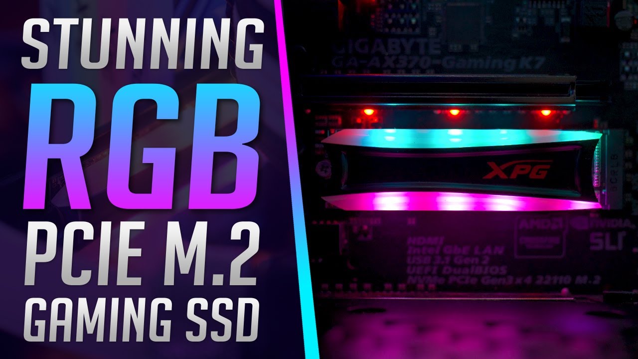 XPG SPECTRIX S40G RGB PCIe Gen3x4 M.2 Gaming SSD - Review