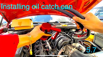 Installing Oil Catch Can On AWD 2008 Chrysler 300C!!….(How To Video)