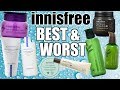 BEST & WORST INNISFREE PRODUCTS || SKINCARE & MAKEUP RECOMMENDATIONS