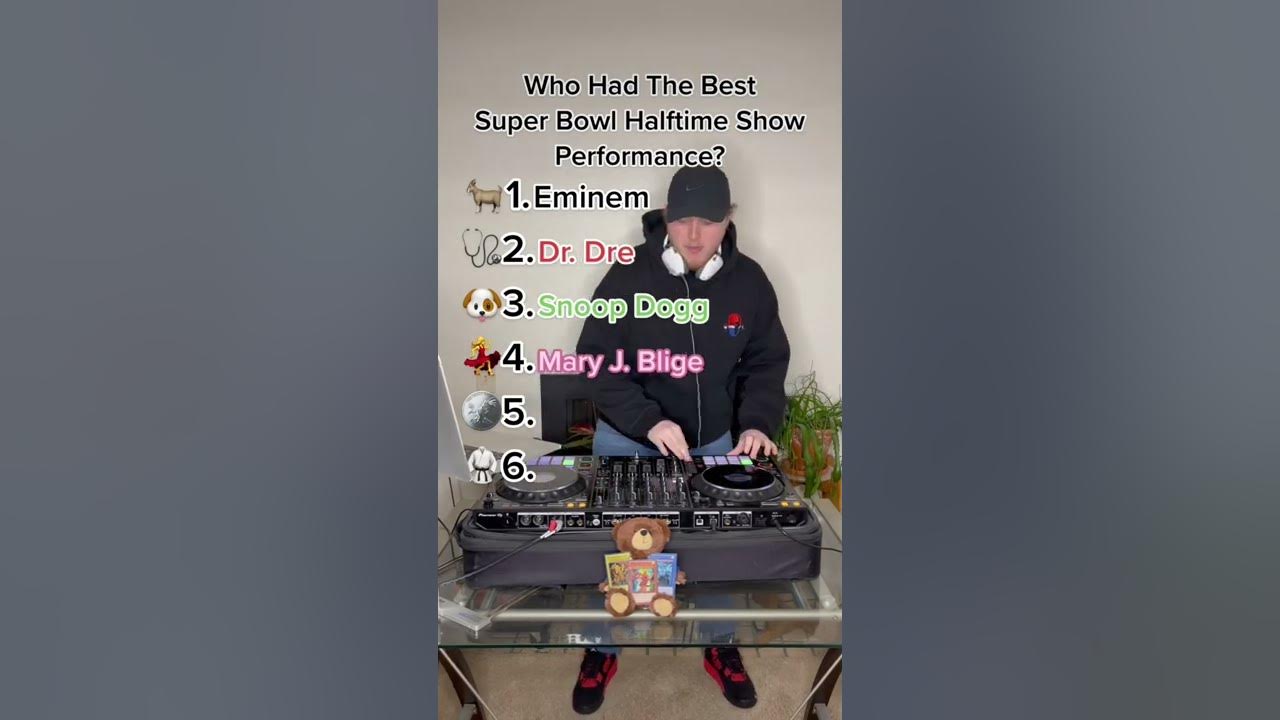 Super Bowl (Eminem) VS (Dr. Dre) VS (Snoop Dogg) VS (Mary J Blige) VS (50 Cent) VS (Kendrick Lamar) Super Bowl (Eminem) VS (Dr. Dre) VS (Snoop Dogg) VS (Mary J Blige) VS (50 Cent) VS (Kendrick Lamar)
