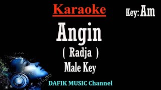 Angin (Karaoke) Radja Nada Pria/ Cowok/ Male key Am