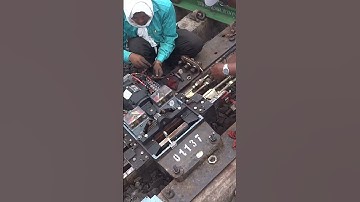 #rail #track #point ki #wiring @RailwayTechnical