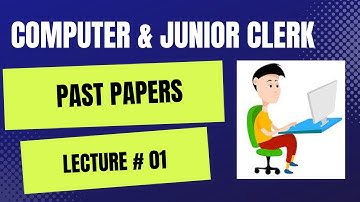 Junior Clerk and Computer Operator Past papers Lecture 1| #getitskills