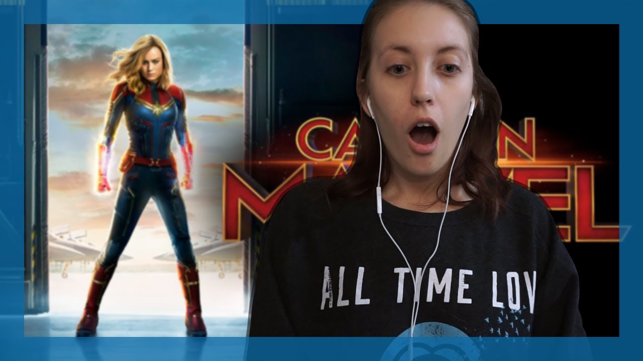 CAPTAIN MARVEL TRAILER 2 REACTION YouTube