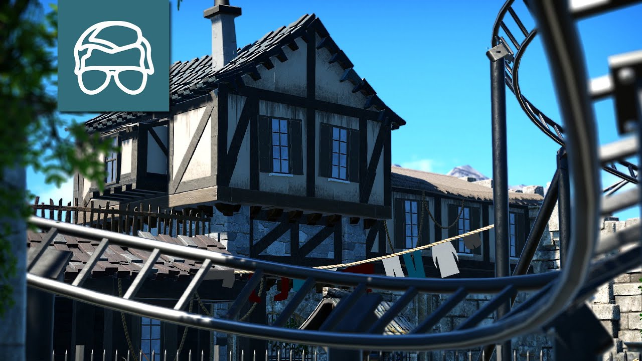 The Ruins of Camelot - Planet Coaster Speed Build - 1