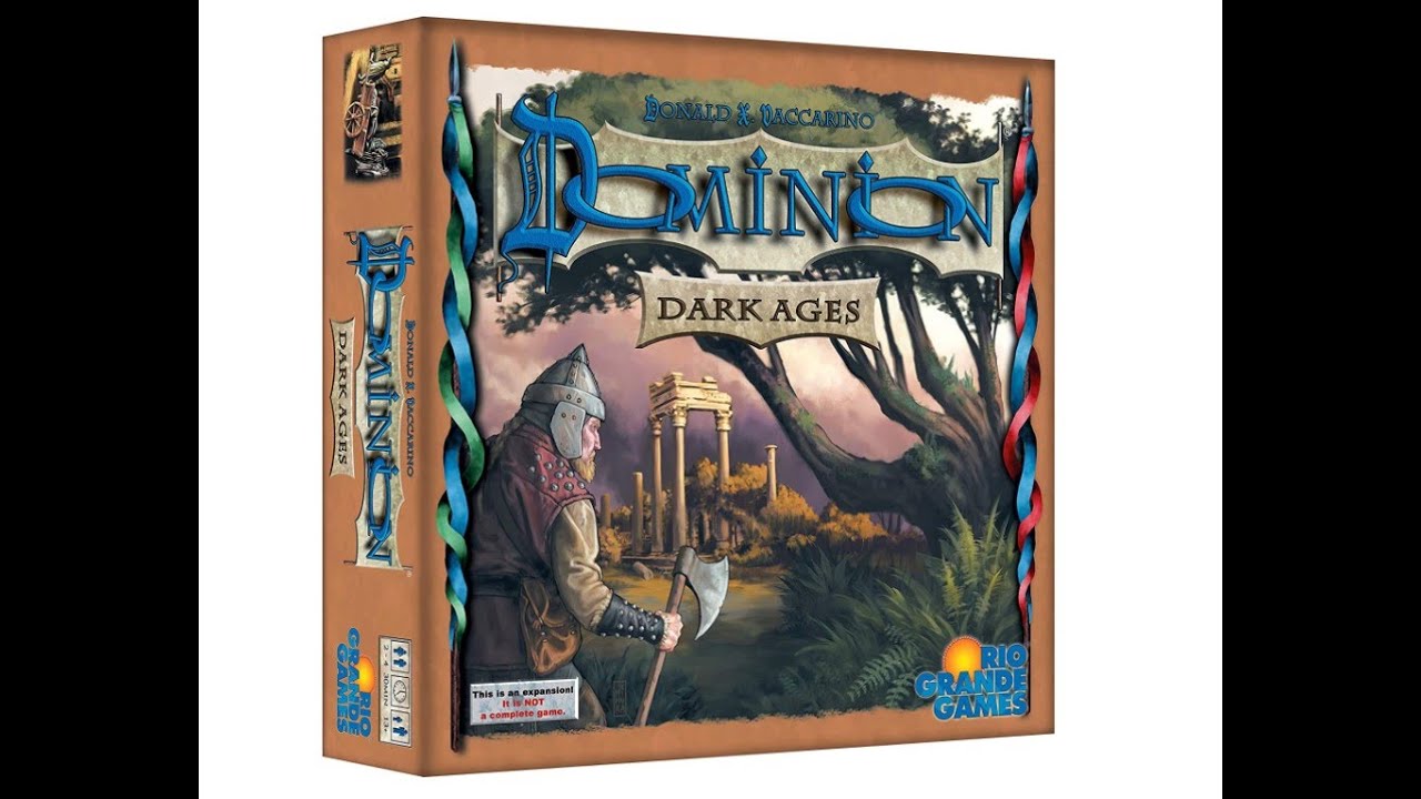 DOMINION Board Game Tutorial Expansion 7 DARK AGES Live Unboxing Plus Look  At Cards and Mechanics - YouTube