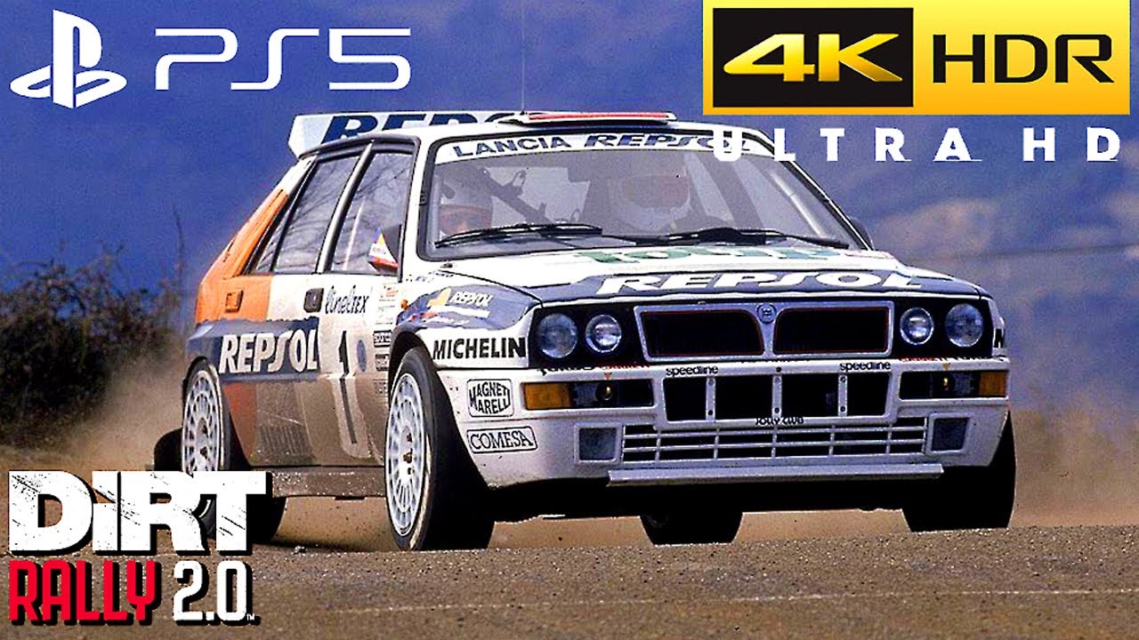 Dirt Rally 2 0 (PS5) Lancia Delta Integrale Rally SpainGameplay 4k