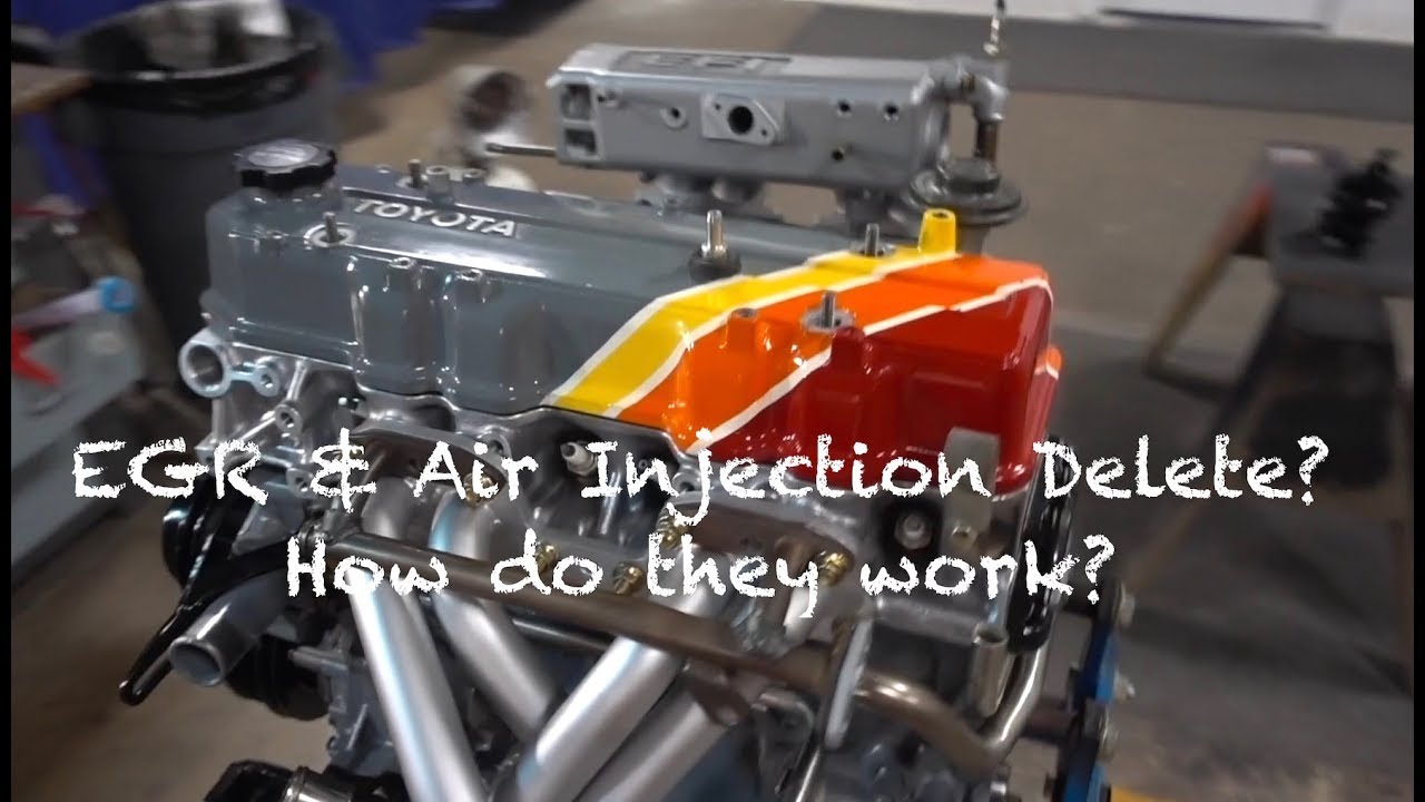 22R E EGR and Air Injection YouTube