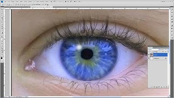 Adobe photoshop cs4: eyes colour tutorial (extended edition)