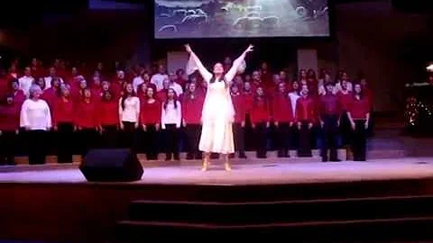 Christmas at First 2012...Elisabeth Fairchild danc...