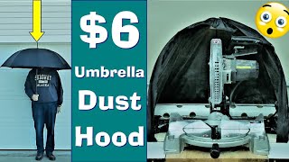 Cheap Miter Saw Dust Hood  DIY