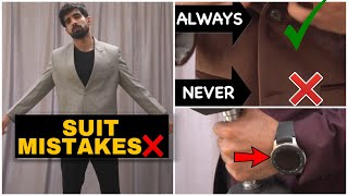 SUIT MISTAKES❌ #shorts #suit