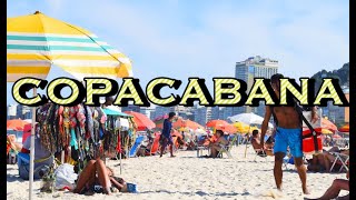 Walking Copacabana Beach in Rio Brazil