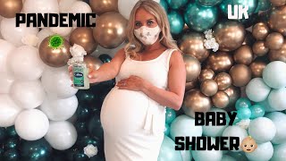 BABY SHOWER VLOG | WHAT I GOT AT MY BABY SHOWER | PANDEMIC | Sophie Louise Taylor