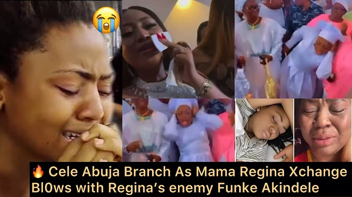 Wahala‼️Regina Daniels Mom & Funke Akindele Clash F!ght D!rty in Celestial Church Abuja Branch