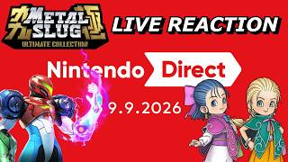 Nintendo Direct Live Reaction 9/9/2026