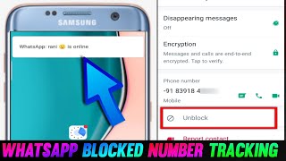 WhatsApp blocked number tracking 😳 screenshot 5