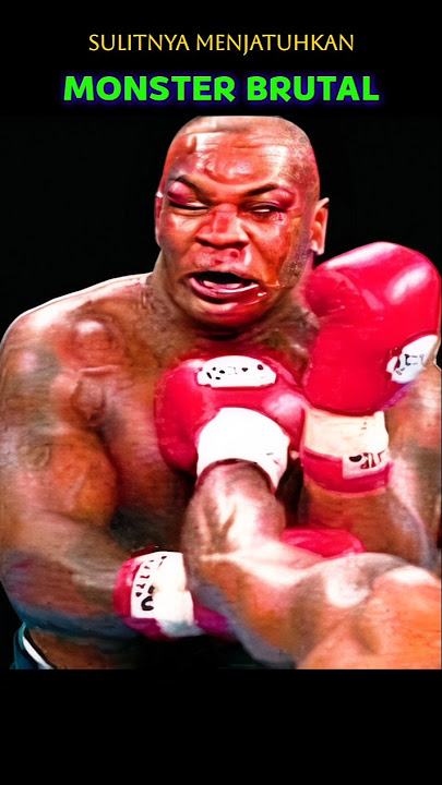 Kejatuhan pertama Mike Tyson #tinjukelasberat #boxing #pertarungansengit