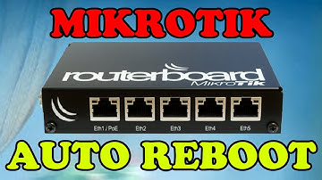 Membuat Jadwal Auto Reboot Mikrotik