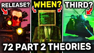 IT'S INEVITABLE! - NEW RACE COMPUTERMEN SKIBIDI TOILET 72 PART 2 THEORY - ALL Secrets Analysis Leaks