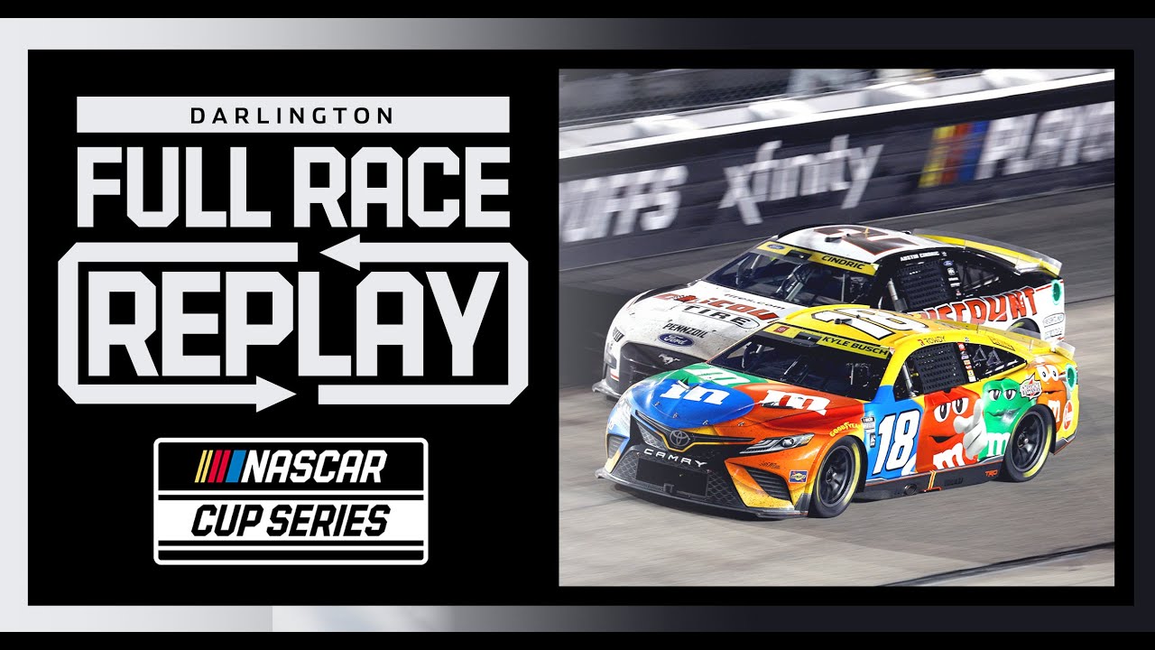 Cook Out Southern 500 NASCAR Cup Series Full Race Replay