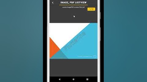 Exploring the Power of Flutter : PDF Thumbnails