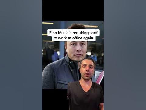 Elon Musk ends work from home - YouTube
