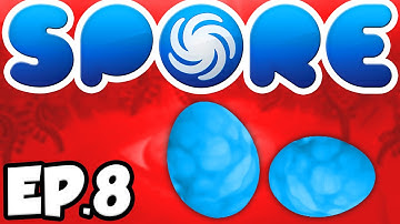 Spore: Tale of The Wafflesaurus Ep.8 - ROGUE EGGS!!!