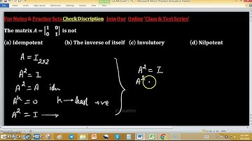 University of Toronto gre math download linear algebra pdf idempotent matrix