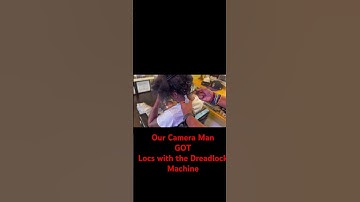 Installing Locs with Dreadlock Machine #dreadlockmachine #locs #dreads #locs