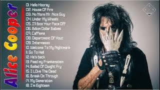 Alice Cooper Greatest Hits Full Album 2021 || Slow Rock Songs Collection