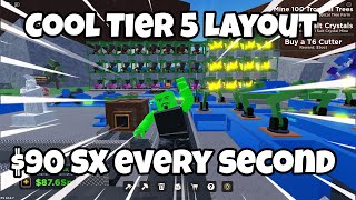 INSANE Tier 5 Layout in Factory Simulator Roblox