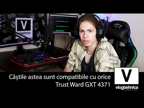 Căștile astea sunt compatibile cu orice - Trust Ward GXT 4371
